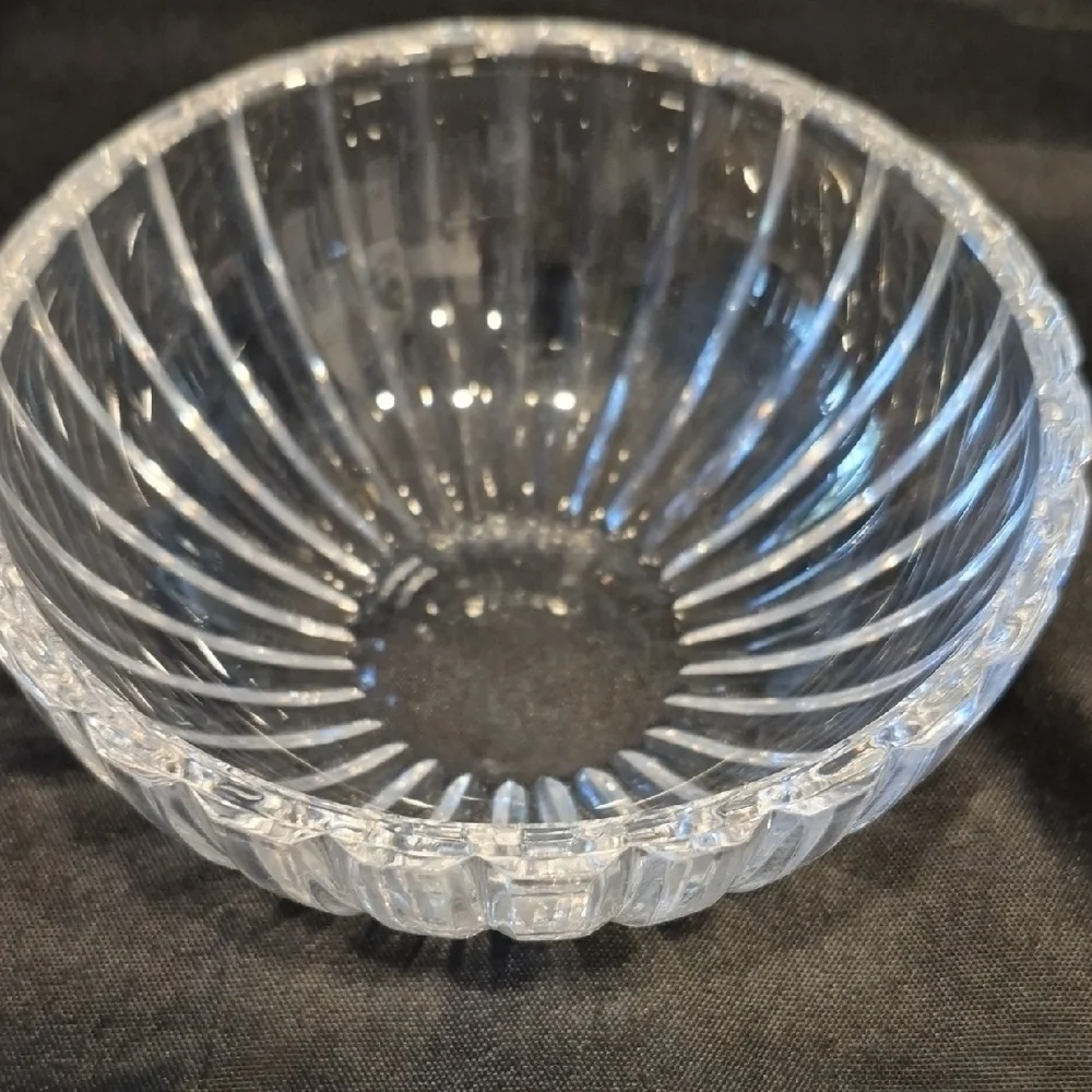 Waterford Marquis Palladia Elegant Clear Crystal Glass Bowl 5.5 Inches